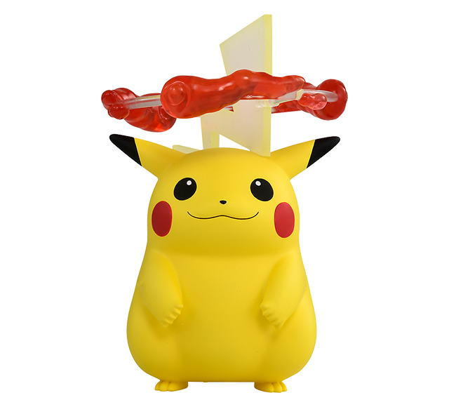 Pokemon - Pikachu (Gigantamax Form) - Monster Collection (MonColle) - Takara Tomy, Franchise: Pokemon, Brand: Takara Tomy, Series: MonColle (Pokemon Monster Collection), Dimensions: approx. Height = 13 cm (5.12 inches), Store Name: Nippon Figures