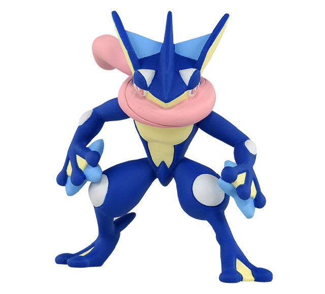 Pokemon - MS-08 Greninja - Monster Collection (MonColle) - Takara Tomy, Franchise: Pokemon, Brand: Takara Tomy, Series: MonColle (Pokemon Monster Collection), Type: General, Release Date: 2019-11-29, Dimensions: approx. Height = 3~4 cm // 1.18~1.57 inches, Nippon Figures