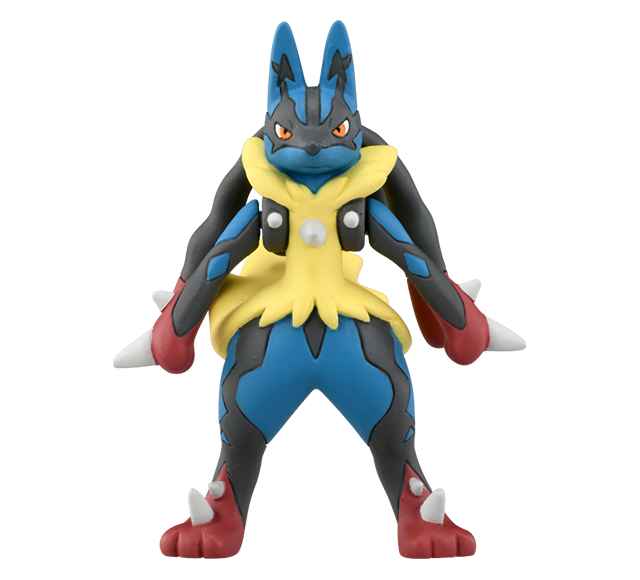 Pokemon - MS-52 Mega Lucario - Monster Collection (MonColle) - Takara Tomy, Franchise: Pokemon, Brand: Takara Tomy, Series: MonColle (Pokemon Monster Collection), Type: General, Release Date: 2021-07-29, Dimensions: approx. Height = 3~4 cm // 1.18~1.57 inches, Nippon Figures