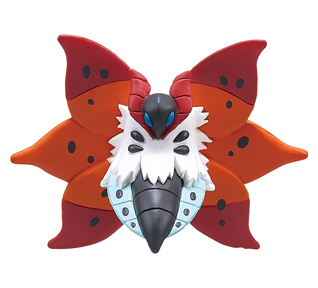 Pokemon - Volcarona - Monster Collection (MonColle) - Takara Tomy, Franchise: Pokemon, Brand: Takara Tomy, Series: MonColle (Pokemon Monster Collection), Store Name: Nippon Figures