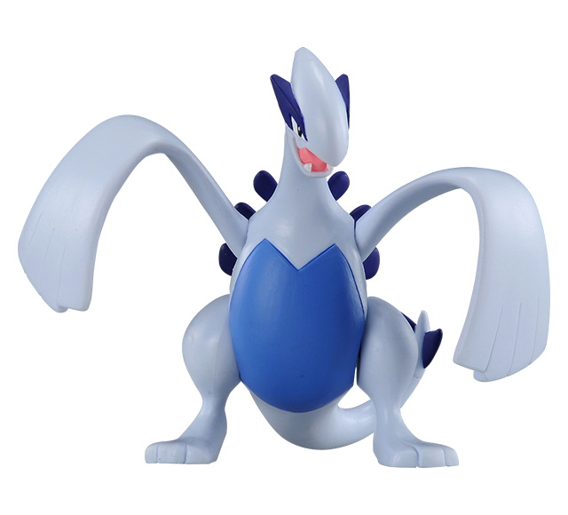 Pokemon - ML-02 Lugia - Monster Collection (MonColle) - Takara Tomy, Franchise: Pokemon, Brand: Takara Tomy, Series: MonColle (Pokemon Monster Collection), Type: General, Release Date: 2020-01-29, Dimensions: approx. Height = 10 cm (3.9 inches), Nippon Figures