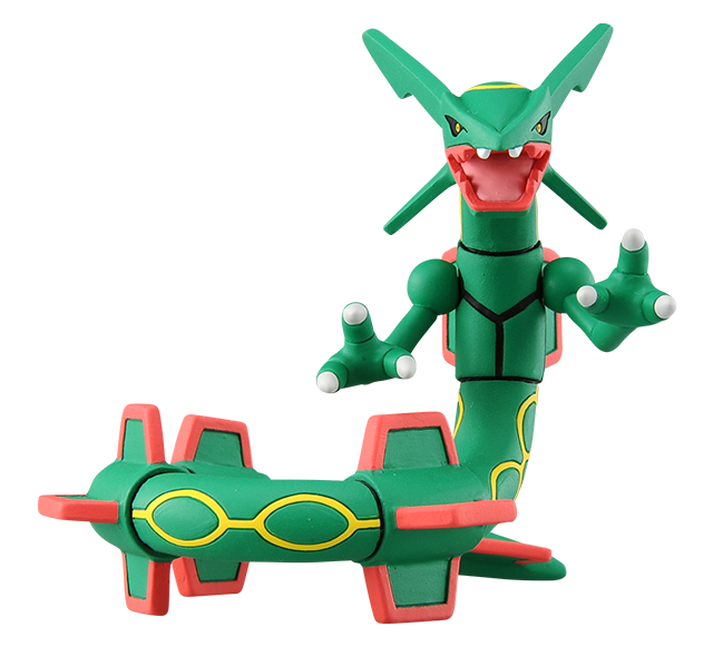 Pokemon - ML-05 Rayquaza - Monster Collection (MonColle) - Takara Tomy, Franchise: Pokemon, Brand: Takara Tomy, Series: MonColle (Pokemon Monster Collection), Type: General, Release Date: 2019-11-29, Dimensions: approx. Height = 10 cm // 3.9 inches, Nippon Figures