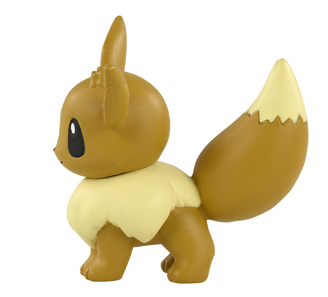 Pokemon - MS-02 Eevee - Monster Collection (MonColle) - Takara Tomy, Franchise: Pokemon, Brand: Takara Tomy, Series: MonColle (Pokemon Monster Collection), Type: General, Release Date: 2019-11-29, Dimensions: approx. Height = 3~4 cm // 1.18~1.57 inches, Nippon Figures