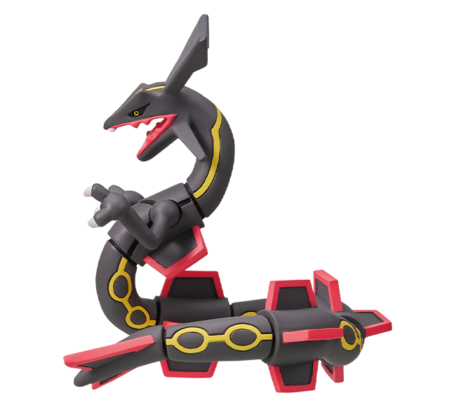 Pokemon - ML-31 Black Rayquaza - Monster Collection (MonColle) - Takara Tomy, Franchise: Pokemon, Brand: Takara Tomy, Series: MonColle (Pokemon Monster Collection), Type: General, Release Date: 2023-10-21, Dimensions: approx. Height = 8 cm // 3.15 inches, Nippon Figures