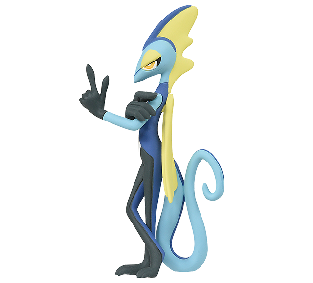 Pokemon - MS-37 Inteleon - Monster Collection (MonColle) - Takara Tomy, Franchise: Pokemon, Brand: Takara Tomy, Series: MonColle (Pokemon Monster Collection), Type: General, Release Date: 2020-10-29, Dimensions: approx. Height = 3~4 cm // 1.18~1.57 inches, Nippon Figures