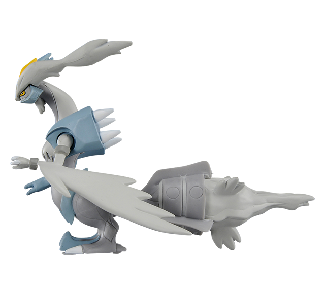 Pokemon - ML-10 White Kyurem - Monster Collection (MonColle) - Takara Tomy, Franchise: Pokemon, Brand: Takara Tomy, Series: MonColle (Pokemon Monster Collection), Type: General, Release Date: 2019-11-29, Dimensions: approx. Height = 10 cm // 3.9 inches, Nippon Figures