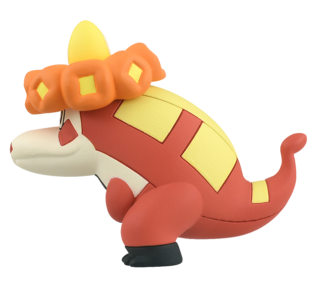 Pokemon - MS-32 Crocalor - Monster Collection (MonColle) - Takara Tomy, Franchise: Pokemon, Brand: Takara Tomy, Series: MonColle (Pokemon Monster Collection), Type: General, Release Date: 2024-06-29, Dimensions: approx. Height = 3~4 cm // 1.18~1.57 inches, Nippon Figures