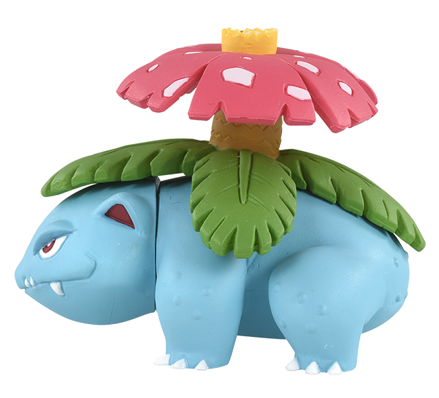 Pokemon - MS-14 Venusaur - Monster Collection (MonColle) - Takara Tomy, Franchise: Pokemon, Brand: Takara Tomy, Series: MonColle (Pokemon Monster Collection), Type: General, Release Date: 2019-11-29, Dimensions: approx. Height = 3~4 cm // 1.18~1.57 inches, Nippon Figures