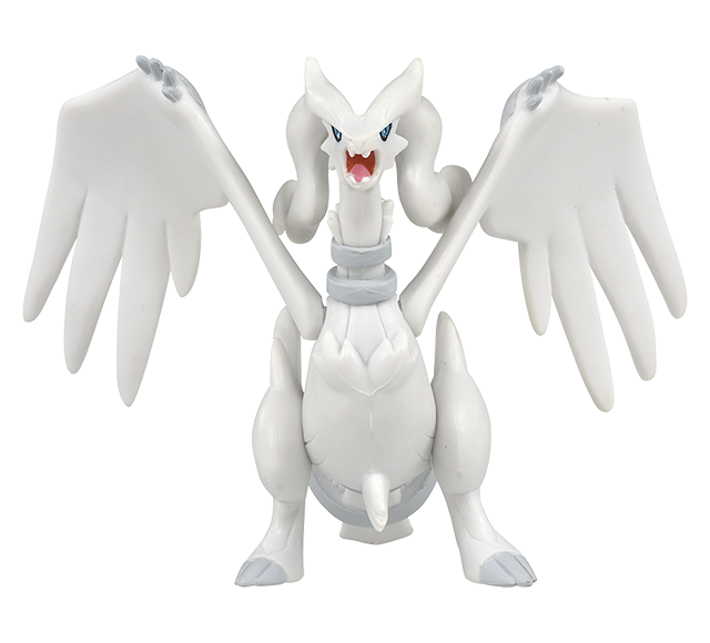 Pokemon - ML-08 Reshiram - Monster Collection (MonColle) - Takara Tomy, Franchise: Pokemon, Brand: Takara Tomy, Series: MonColle (Pokemon Monster Collection), Type: General, Release Date: 2019-11-29, Dimensions: approx. Height = 10 cm // 3.9 inches, Nippon Figures