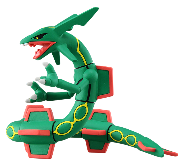Pokemon - ML-05 Rayquaza - Monster Collection (MonColle) - Takara Tomy, Franchise: Pokemon, Brand: Takara Tomy, Series: MonColle (Pokemon Monster Collection), Type: General, Release Date: 2019-11-29, Dimensions: approx. Height = 10 cm // 3.9 inches, Nippon Figures