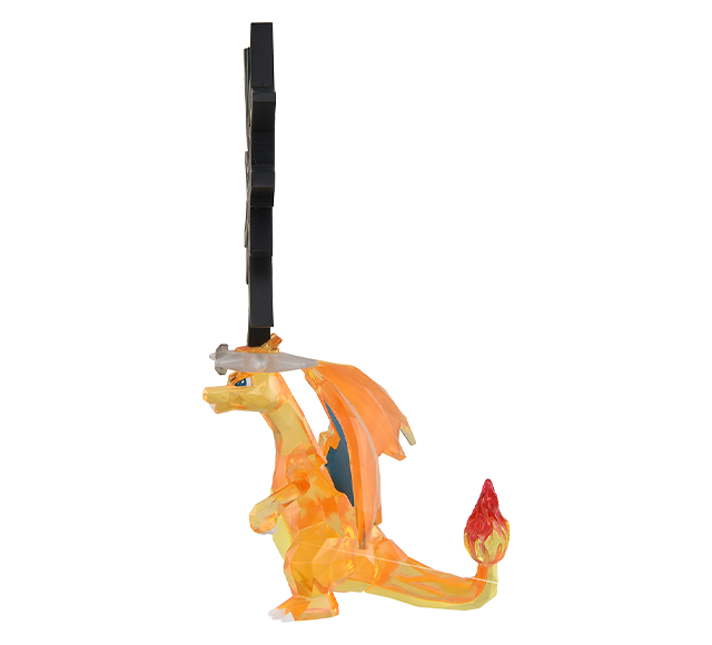 Dark Terastal Charizard - Monster Collection (MonColle) - Takara Tomy, Franchise: Pokemon, Brand: Takara Tomy, Series: MonColle (Pokemon Monster Collection), Type: General, Release Date: 2023-07-29, Dimensions: approx. Height = 10 cm // 3.9 inches, Nippon Figures