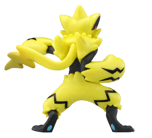 Pokemon - MS-09 Zeraora - Monster Collection (MonColle) - Takara Tomy, Franchise: Pokemon, Brand: Takara Tomy, Series: MonColle (Pokemon Monster Collection), Type: General, Release Date: 2019-11-29, Dimensions: approx. Height = 3~4 cm // 1.18~1.57 inches, Nippon Figures
