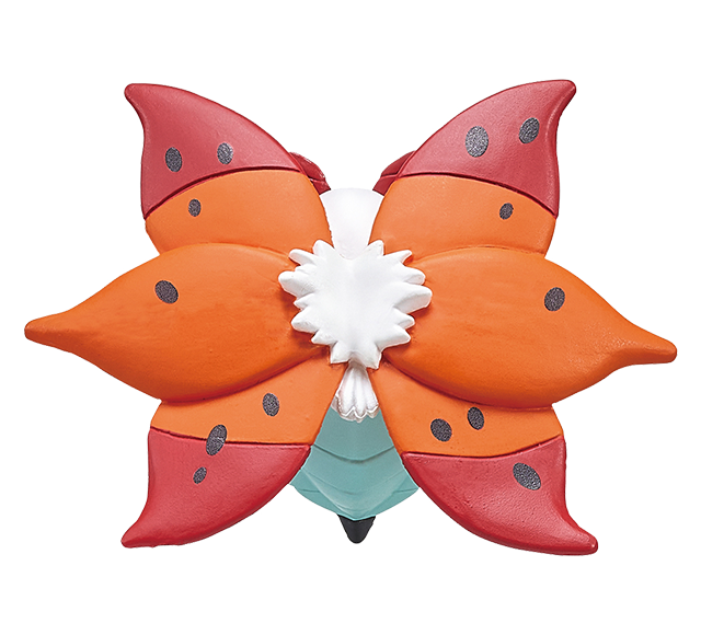 Pokemon - Volcarona - Monster Collection (MonColle) - Takara Tomy, Franchise: Pokemon, Brand: Takara Tomy, Series: MonColle (Pokemon Monster Collection), Store Name: Nippon Figures