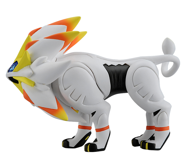Pokemon - ML-14 Solgaleo - Monster Collection (MonColle) - Takara Tomy, Franchise: Pokemon, Brand: Takara Tomy, Series: MonColle (Pokemon Monster Collection), Type: General, Release Date: 2019-12-29, Dimensions: approx. Height = 10 cm (3.9 inches), Nippon Figures