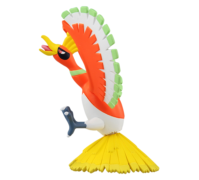 Pokemon - ML-01 Ho-Oh - Monster Collection (MonColle) - Takara Tomy, Franchise: Pokemon, Brand: Takara Tomy, Series: MonColle (Pokemon Monster Collection), Type: General, Release Date: 2019-11-29, Dimensions: approx. Height = 10 cm (3.9 inches), Nippon Figures