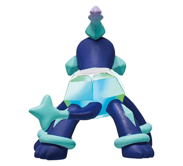 Pokemon - MS-33 Terapagos (Normal Form) - Monster Collection (MonColle) - Takara Tomy, Franchise: Pokemon, Brand: Takara Tomy, Series: MonColle (Pokemon Monster Collection), Type: General, Release Date: 2023-12-15, Dimensions: approx. Height = 3~4 cm // 1.18~1.57 inches, Nippon Figures