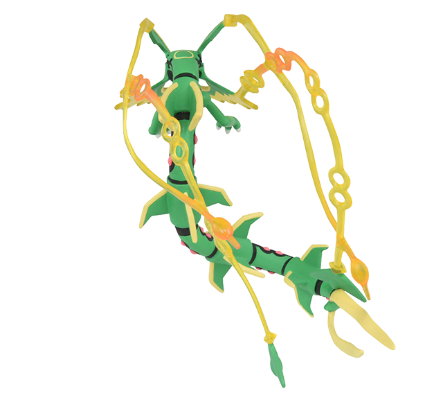 Pokemon - Mega Rayquaza - Monster Collection (MonColle) - Takara Tomy, Franchise: Pokemon, Brand: Takara Tomy, Series: MonColle (Pokemon Monster Collection), Type: General, Release Date: 2024-03-23, Dimensions: approx. Height = 10 cm // 3.9 inches, Nippon Figures
