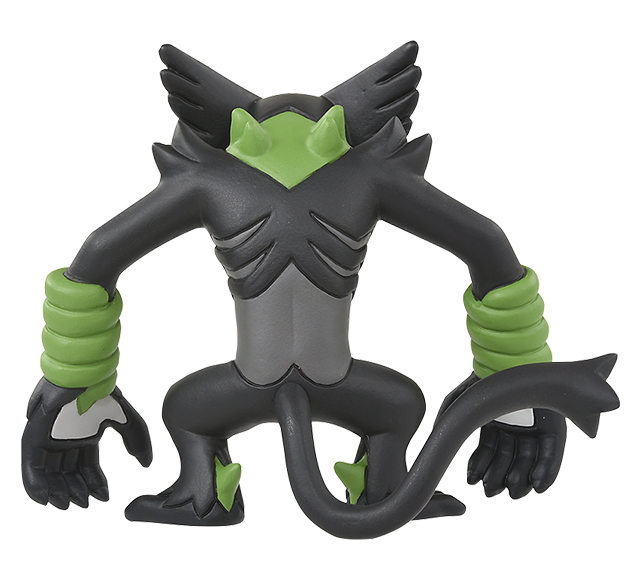 Pokemon - MS-40 Zarude - Monster Collection (MonColle) - Takara Tomy, Franchise: Pokemon, Brand: Takara Tomy, Series: MonColle (Pokemon Monster Collection), Type: General, Release Date: 2020-12-01, Dimensions: approx. Height = 3~4 cm // 1.18~1.57 inches, Nippon Figures