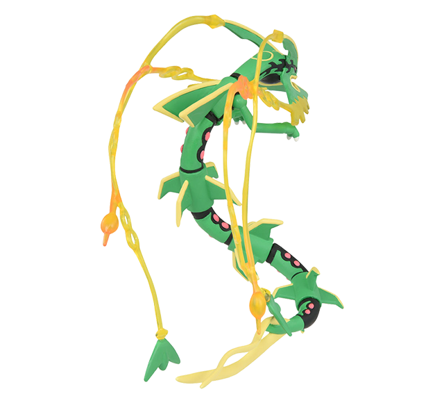 Pokemon - Mega Rayquaza - Monster Collection (MonColle) - Takara Tomy, Franchise: Pokemon, Brand: Takara Tomy, Series: MonColle (Pokemon Monster Collection), Type: General, Release Date: 2024-03-23, Dimensions: approx. Height = 10 cm // 3.9 inches, Nippon Figures