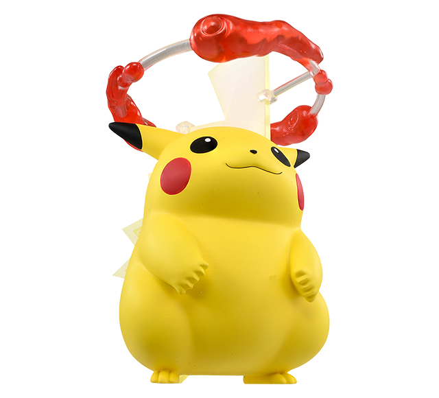 Pokemon - Pikachu (Gigantamax Form) - Monster Collection (MonColle) - Takara Tomy, Franchise: Pokemon, Brand: Takara Tomy, Series: MonColle (Pokemon Monster Collection), Dimensions: approx. Height = 13 cm (5.12 inches), Store Name: Nippon Figures