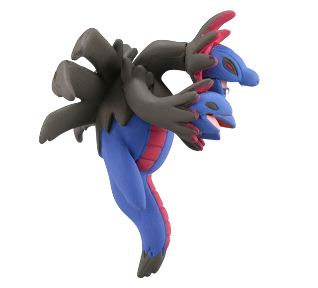 Pokemon - MS-44 Hydreigon - Monster Collection (MonColle) - Takara Tomy, Franchise: Pokemon, Brand: Takara Tomy, Series: MonColle (Pokemon Monster Collection), Type: General, Release Date: 2021-02-15, Dimensions: approx. Height = 3~4 cm // 1.18~1.57 inches, Nippon Figures