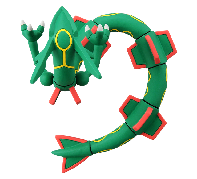 Pokemon - ML-05 Rayquaza - Monster Collection (MonColle) - Takara Tomy, Franchise: Pokemon, Brand: Takara Tomy, Series: MonColle (Pokemon Monster Collection), Type: General, Release Date: 2019-11-29, Dimensions: approx. Height = 10 cm // 3.9 inches, Nippon Figures