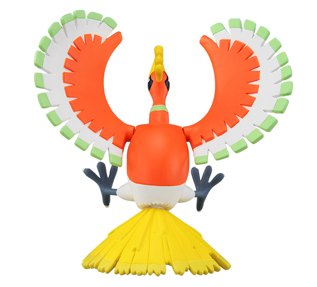 Pokemon - ML-01 Ho-Oh - Monster Collection (MonColle) - Takara Tomy, Franchise: Pokemon, Brand: Takara Tomy, Series: MonColle (Pokemon Monster Collection), Type: General, Release Date: 2019-11-29, Dimensions: approx. Height = 10 cm (3.9 inches), Nippon Figures