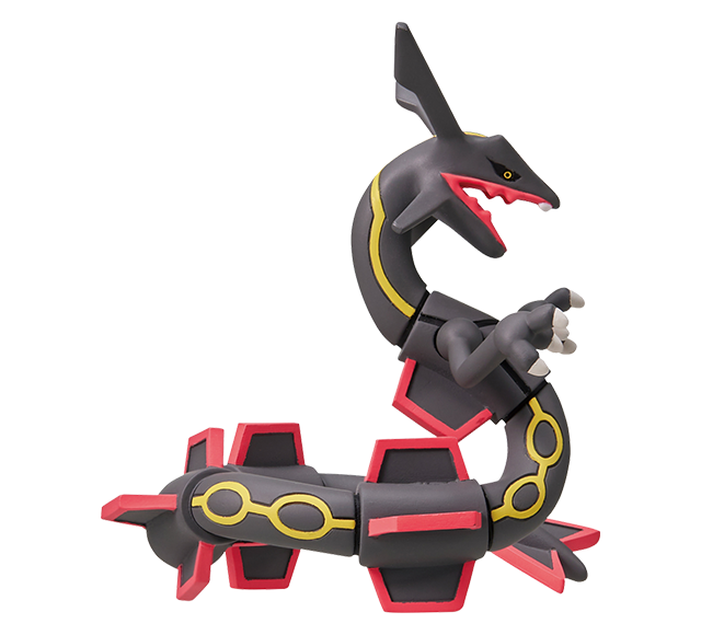 Pokemon - ML-31 Black Rayquaza - Monster Collection (MonColle) - Takara Tomy, Franchise: Pokemon, Brand: Takara Tomy, Series: MonColle (Pokemon Monster Collection), Type: General, Release Date: 2023-10-21, Dimensions: approx. Height = 8 cm // 3.15 inches, Nippon Figures