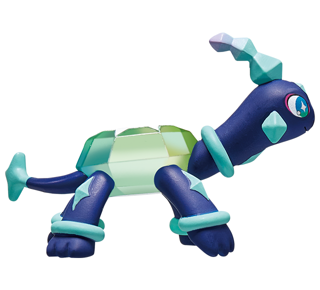 Pokemon - MS-33 Terapagos (Normal Form) - Monster Collection (MonColle) - Takara Tomy, Franchise: Pokemon, Brand: Takara Tomy, Series: MonColle (Pokemon Monster Collection), Type: General, Release Date: 2023-12-15, Dimensions: approx. Height = 3~4 cm // 1.18~1.57 inches, Nippon Figures