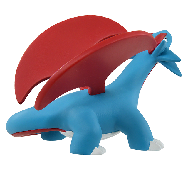 Pokemon - MS-39 Salamance - Monster Collection (MonColle) - Takara Tomy, Franchise: Pokemon, Brand: Takara Tomy, Series: MonColle (Pokemon Monster Collection), Type: General, Release Date: 2023-02-29, Dimensions: approx. Height = 3~4 cm // 1.18~1.57 inches, Nippon Figures