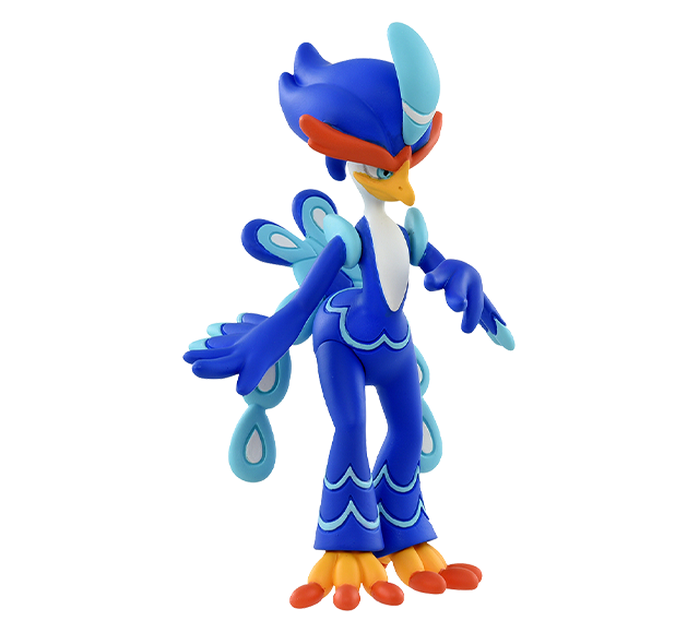 Pokemon - MS-58 Quaquaval - Monster Collection (MonColle) - Takara Tomy, Release Date: 2023-10-01, Dimensions: approx. Height = 3~4 cm // 1.18~1.57 inches, Nippon Figures