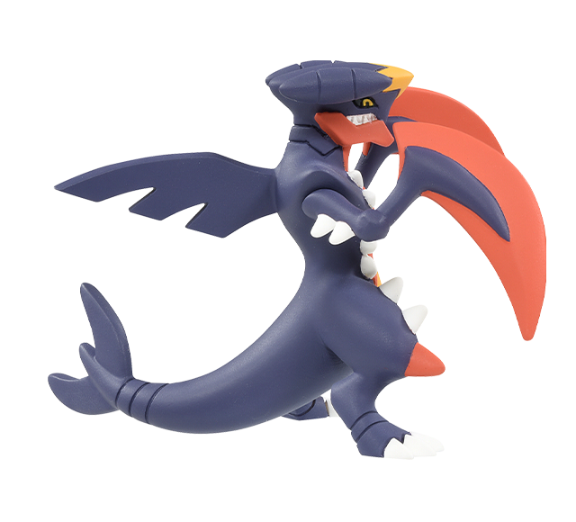 Pokemon - MS-07 Mega Garchomp - Monster Collection (MonColle) - Takara Tomy, Franchise: Pokemon, Brand: Takara Tomy, Series: MonColle (Pokemon Monster Collection), Type: General, Release Date: 2022-02-29, Dimensions: approx. Height = 3~4 cm // 1.18~1.57 inches, Nippon Figures