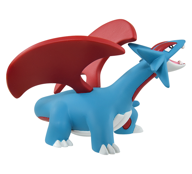 Pokemon - MS-39 Salamance - Monster Collection (MonColle) - Takara Tomy, Franchise: Pokemon, Brand: Takara Tomy, Series: MonColle (Pokemon Monster Collection), Type: General, Release Date: 2023-02-29, Dimensions: approx. Height = 3~4 cm // 1.18~1.57 inches, Nippon Figures