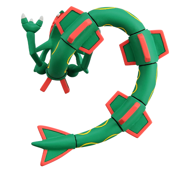 Pokemon - ML-05 Rayquaza - Monster Collection (MonColle) - Takara Tomy, Franchise: Pokemon, Brand: Takara Tomy, Series: MonColle (Pokemon Monster Collection), Type: General, Release Date: 2019-11-29, Dimensions: approx. Height = 10 cm // 3.9 inches, Nippon Figures