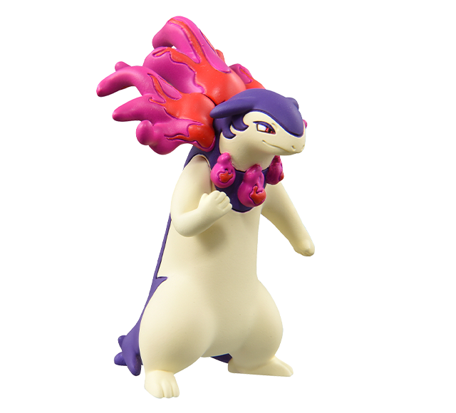 Pokemon - MS-12 Hisuian Typhlosion - Monster Collection (MonColle) - Takara Tomy, Franchise: Pokemon, Brand: Takara Tomy, Series: MonColle (Pokemon Monster Collection), Type: General, Release Date: 2022-11-29, Dimensions: approx. Height = 3~4 cm // 1.18~1.57 inches, Nippon Figures