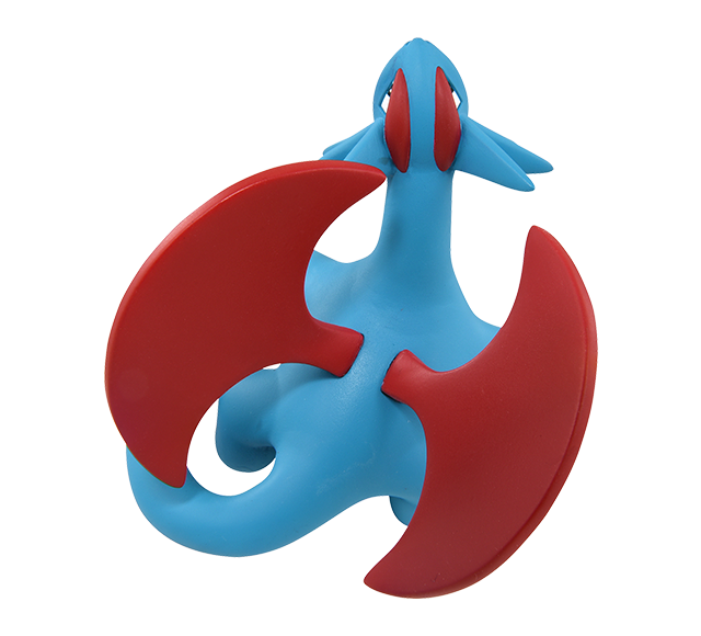 Pokemon - MS-39 Salamance - Monster Collection (MonColle) - Takara Tomy, Franchise: Pokemon, Brand: Takara Tomy, Series: MonColle (Pokemon Monster Collection), Type: General, Release Date: 2023-02-29, Dimensions: approx. Height = 3~4 cm // 1.18~1.57 inches, Nippon Figures