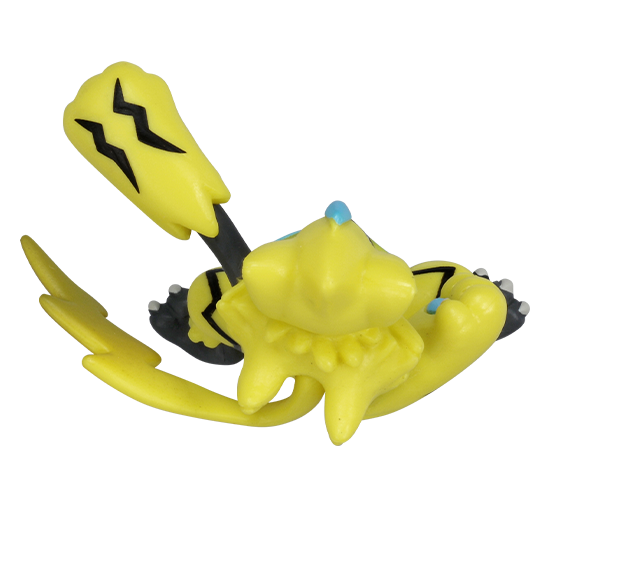 Pokemon - MS-09 Zeraora - Monster Collection (MonColle) - Takara Tomy, Franchise: Pokemon, Brand: Takara Tomy, Series: MonColle (Pokemon Monster Collection), Type: General, Release Date: 2019-11-29, Dimensions: approx. Height = 3~4 cm // 1.18~1.57 inches, Nippon Figures