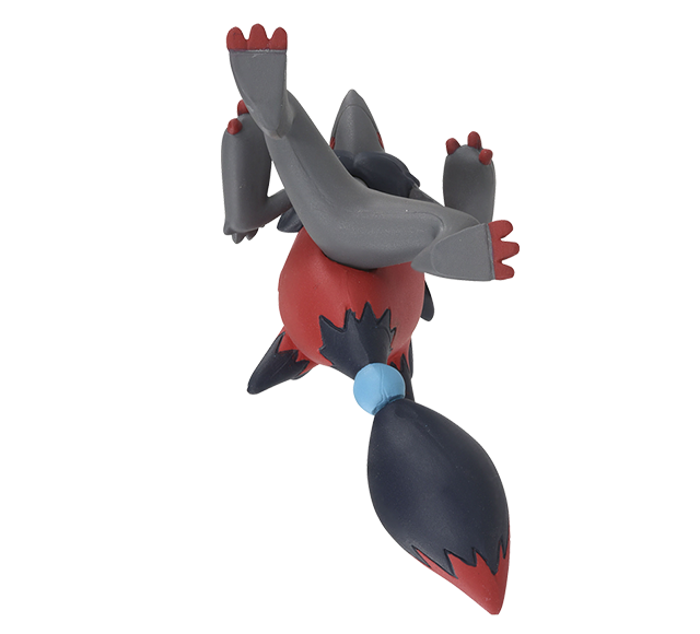 Pokemon - MS-18 Zoroark - Monster Collection (MonColle) - Takara Tomy, Franchise: Pokemon, Brand: Takara Tomy, Series: MonColle (Pokemon Monster Collection), Type: General, Release Date: 2019-11-29, Dimensions: approx. Height = 3~4 cm // 1.18~1.57 inches, Nippon Figures