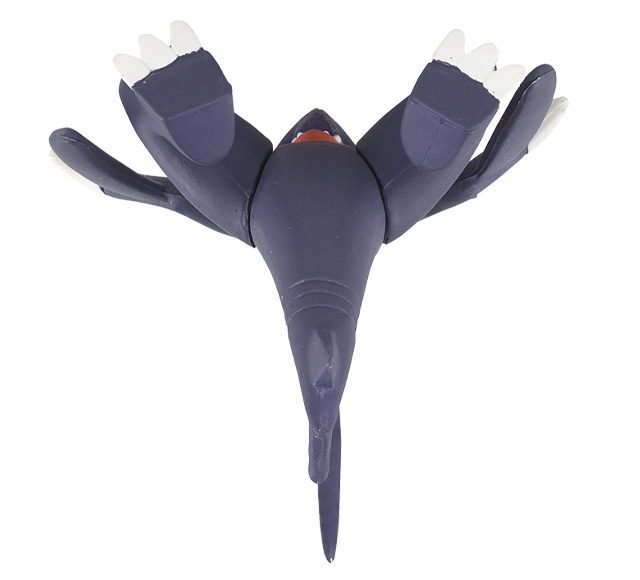 Pokemon - MS-22 Garchomp - Monster Collection (MonColle) - Takara Tomy, Franchise: Pokemon, Brand: Takara Tomy, Series: MonColle (Pokemon Monster Collection), Type: General, Release Date: 2019-12-29, Dimensions: approx. Height = 3~4 cm // 1.18~1.57 inches, Nippon Figures