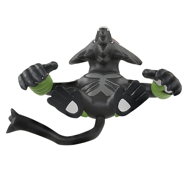 Pokemon - MS-40 Zarude - Monster Collection (MonColle) - Takara Tomy, Franchise: Pokemon, Brand: Takara Tomy, Series: MonColle (Pokemon Monster Collection), Type: General, Release Date: 2020-12-01, Dimensions: approx. Height = 3~4 cm // 1.18~1.57 inches, Nippon Figures