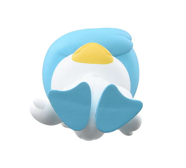 Pokemon - MS-05 Quaxly - Monster Collection (MonColle) - Takara Tomy, Franchise: Pokemon, Brand: Takara Tomy, Series: MonColle (Pokemon Monster Collection), Type: General, Release Date: 2022-11-29, Dimensions: approx. Height = 3~4 cm // 1.18~1.57 inches, Nippon Figures