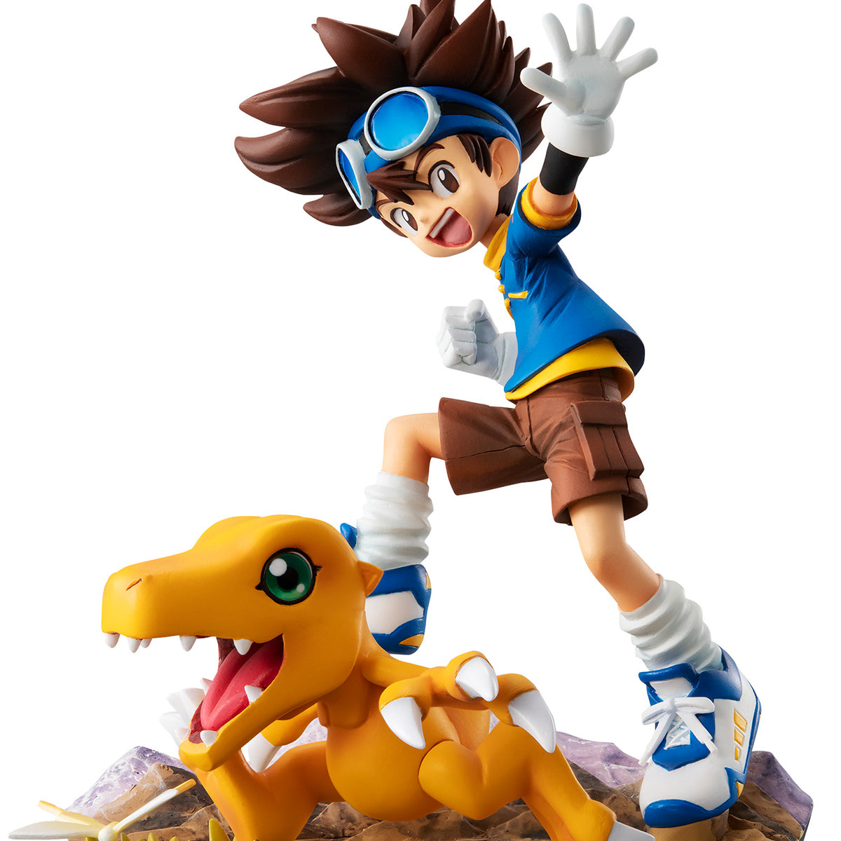 Digimon Adventure - Agumon - Yagami Taichi - G.E.M. - 20th Anniversary - 2022 Re-release (MegaHouse), Franchise: Digimon Adventure, Release Date: 30. Nov 2022, Dimensions: 125 mm, Store Name: Nippon Figures