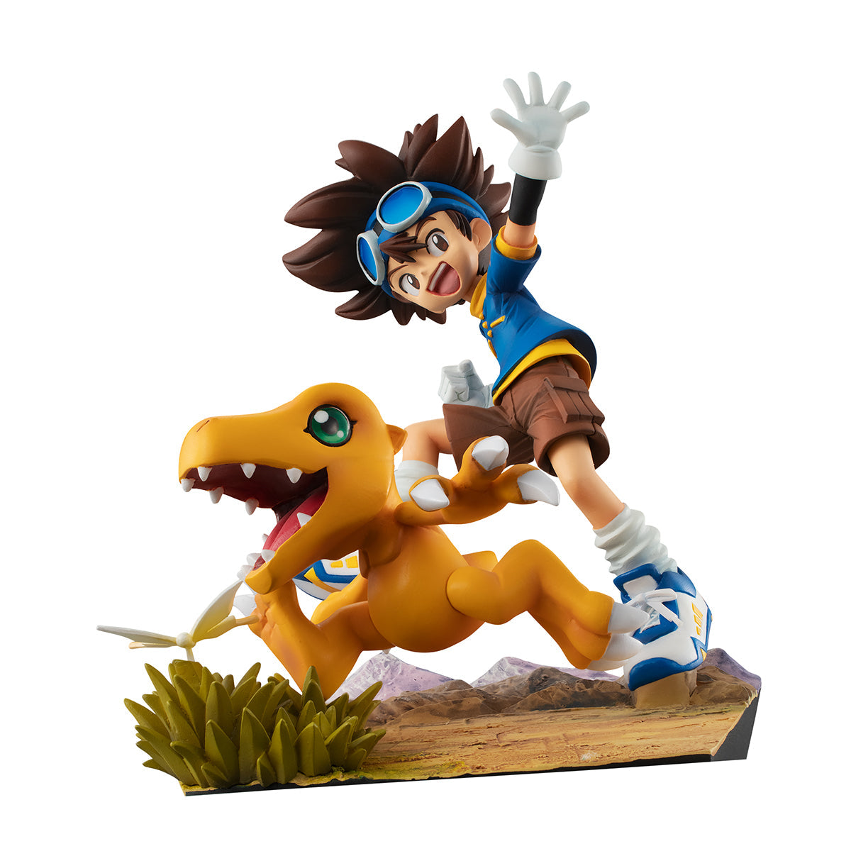 Digimon Adventure - Agumon - Yagami Taichi - G.E.M. - 20th Anniversary - 2022 Re-release (MegaHouse), Franchise: Digimon Adventure, Release Date: 30. Nov 2022, Dimensions: 125 mm, Store Name: Nippon Figures