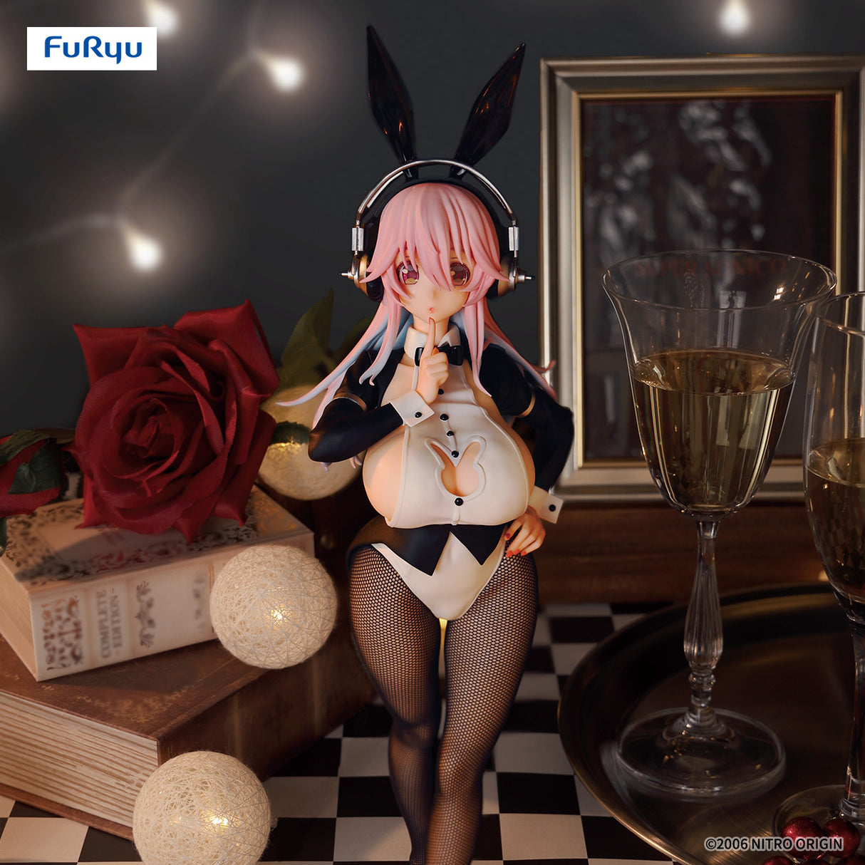 Nitro Super Sonic - Super Sonico - BiCute Bunnies Figure ~Newly Drawn Costume Tailcoat ver.~ (FuRyu)