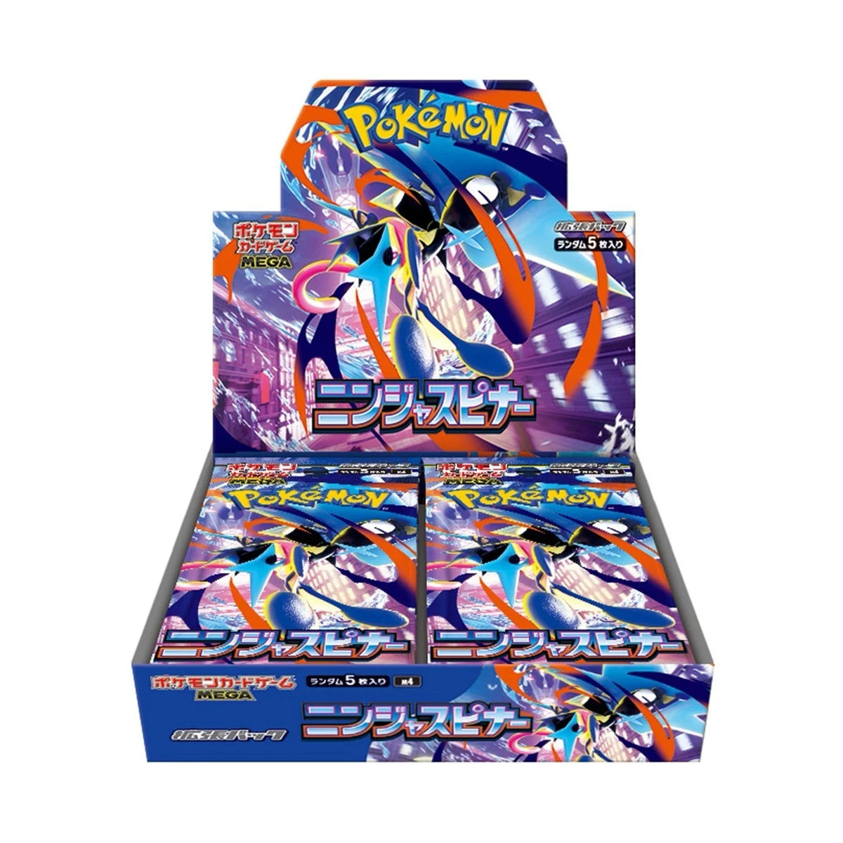 ニンジャスピナー BOX Japanese Pokemon Cards - Ninja Spinner - Booster Box [M4] – Nippon