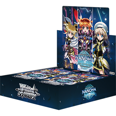 Magical Girl Lyrical Nanoha Reflection - Weiss Schwarz Card Game - Booster Box, Franchise: Magical Girl Lyrical Nanoha Reflection, Brand: Weiss Schwarz, Release Date: 2018-05-11, Type: Trading Cards, Cards per Pack: 9, Packs per Box: 16, Nippon Figures