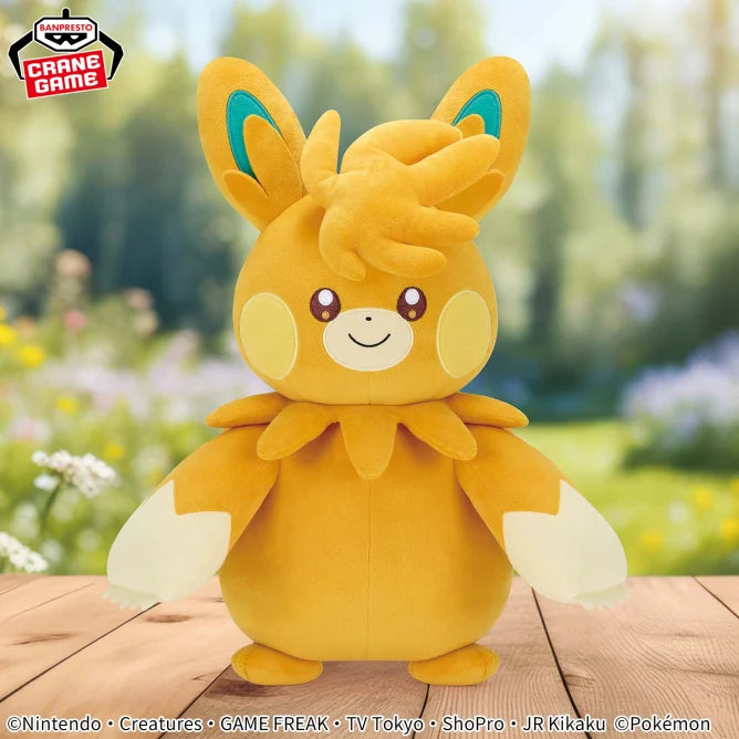 Pokémon - Pawmot - Super Cuddly Collection (Bandai Spirits), Plushie of Pawmo, 31cm tall, Nippon Figures