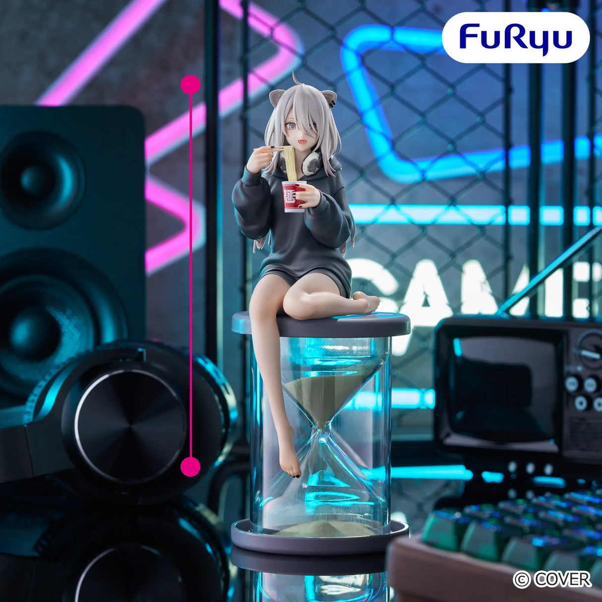 Hololive Production - Shishiro Botan - Noodle Stopper Figure Plus (FuRyu)