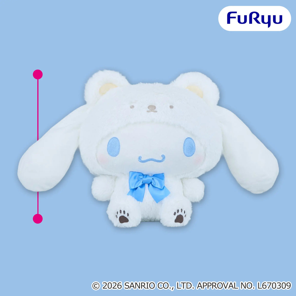 Sanrio - Cinnamoroll - Fuwafuwa Snow Bear Super BIG Plush (FuRyu)