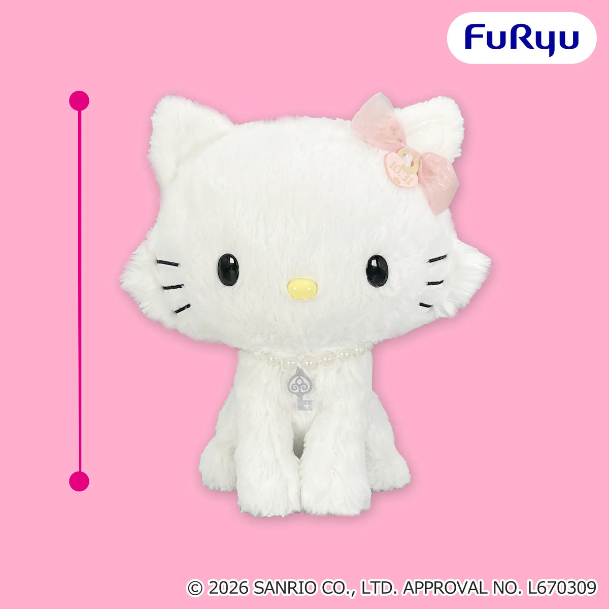 Sanrio - Charmmy Kitty - BIG Plush (FuRyu)